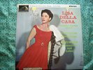 LISA DELLA CASA ASD 593 STEREO RARE ORIGINAL UK RED SEMI-CIRCLE STUNNER EX+/NM