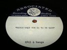 ACETATE * Unknown Artist  Whatch What You Do To My Baby