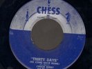 R&B Chuck Berry THIRTY DAYS on CHESS 1610 silver top CLEAN
