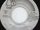 Bettye Jean Plummer - You Don't Know