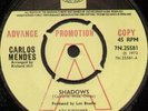 CARLOS MENDES - SHADOWS (Eurovision) - Rare UK Extended Version - Pye Int. Demo