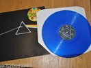 PINK FLOYD DARK SIDE OF THE MOON LP FRENCH BLUE VINYL EX/EX