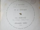 ALEXANDRE SELLIER / HAYDN - MOZART - DEBUSSY / ALPHA CL 3012