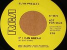 ELVIS PRESLEY WLP PROMO 45 DJ COPY 