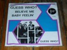 Guess Who Canada 66 garage 45 Believe me Dutch PS NM