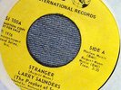 Larry Saunders (The Prophet Of Soul) DJ 45 Stranger/Fly Away Love Bird MINT HEAR