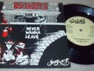 THE RED LIGHTS 1978 FREERANGE P/S 45 NEVER WANNA LEAVE