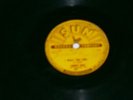 JOHNNY CASH ON SUN RECORDS 78 I WALK THE LINE & GET RHYTHM