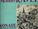 RAVEL SONATE POUR VIOLON & VIOLONCELLE JEANNE GAUTIER VIOLIN ANDRE LEVY CELLO 9