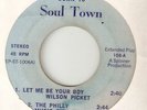 NORTHERN SOUL RARE WILSON PICKETT LET ME BE YOUR BOY ARTISTICS MONTCLAIRS 45 ear