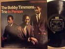 JAZZ - THE BOBBY TIMMONS TRIO - IN PERSON ON RIVERSIDE RECORDS RS 9391