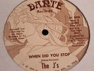 THE J's - When Did You Stop *RARE DISCO 12 INCH on DANTE* 1977