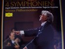 LEONARD BERNSTEIN BRAHMS 4  SYMPHONIES-VIENNA PHILHARMONIC. DG DIGITAL  4 LP