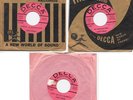 KENNY RANKIN 45's - 3 RARE early pop singles on Decca (pink promos)