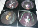 KISS - 4 Solo-LPs als Picture disc, Originale