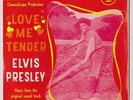 ELVIS PRESLEY RARE BELGIUM  EP LOVE ME TENDER RCA BLUE LABEL DISEL
