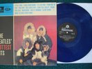 Beatles Hottest Hits Blue Color Vinyl 33 Rpm Lp Denmark 12 Songs 1965 Very Nice