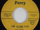 Rockabilly 45 LITTLE DENNY & TORKEYS The Flying Fish PERRY HEAR promo