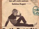 RUTH BRANDIN Ich will nicht weinen / Schöne Augen (Amiga-Single/450594)