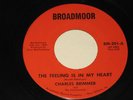 NEW ORLEANS SOUL CHARLES BRIMMER BROADMOOR 201 THE FEELING IS IN MY HEART VG++