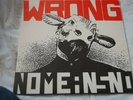 Wrong No means no LP Vinyl  Punkrock