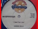 MODERN SOUL BOOGIE 12'' Carmen Rolle - I Need Your Love 