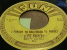 Original Elvis Presley SUN 223 Mystery Train I forgot to remember to forget