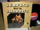 SURFING with The Shadows Atlantic Lp '63 Hot Rod Fuzz Instru Garage Vinyl no Cd