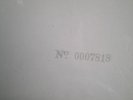 BEATLES White Album (Apple UK Mono Double LP 1968) Low Number. No 0007818