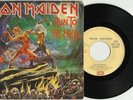 Iron Maiden RUN TO THE HILLS 7/45 vinyl single from Portugal