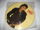MICHAEL JACKSON - Bad - MEGA Rare Original Picture Disc LP NM-