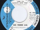 Very Rare SWEET SOUL/FUNK 45 We Three Ltd on Astroscope M- LISTEN TO BOTH SIDES