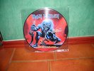 IRON MAIDEN - A REAL LIVE ONE LP  & GREAT COLLECTOR PICTURE DISC 