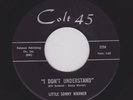 D.C. R&B Movers LITTLE SONNY WARNER I Don't Understand/Barnyard M- Hear BOTH Now