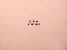 Bob Dylan  GWW LIVE 1961 Minnesota Party Tape II