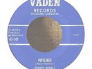Rockabilly 45-Teddy Redell-Pipeliner-Vaden 301-ORIGINAL-Nice VG