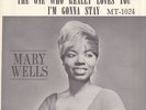 R & B 45 RPM - MARY WELLS on MOTOWN W/ PICTURE SLEEVE