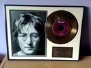 JOHN LENNON IMAGINE 24KT GOLD PLATED RECORD