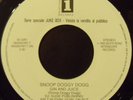 RAP 45 SNOOP DOGGY DOG gin & juice RARE JUKEBOX 7