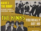THE KINKS THE HONEYCOMBS french EP YOU REALLY GOT ME mod