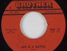 Blues Gospel 45 ETHEL PROFIT Life Is A Battle BROTHER HEAR