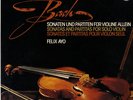 FELIX AYO / BACH : THE SONATAS AND PARTITAS FOR SOLO VIOLIN JAPAN LP