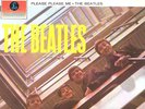 THE BEATLES PLEASE PLEASE ME 1971 2 BOX LAMINATED SLEEVE OUTSIDE SEAM LP RECORD
