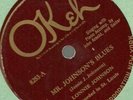 Lonnie Johnson, Falling Rain Blues, Mr Jonhson's Blues Okeh 8253 78 rpm St Louis