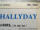 Johnny HALLYDAY 24000 Baisers EP CENTREUR EX - Erreur imprimerie 7834/7824 