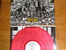 NAPALM DEATH SCUM LP 2002 RELEASE RED VINYL grindcore carcass 300 PRESSED slayer