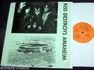 Vintage KISS DESTROYS ANAHEIM 1976 Live LP Record Vinyl Aucoin Gene Simmons