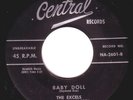HEAR  WHITE GROUP DOO WOP THE EXCELS BABY DOLL ON CENTRAL
