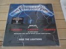 METALLICA Ride the Lightning 2LP BLUE VINYL SET
