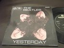 THE BEATLES RAREST UK *  YESTERDAY * 1ST PRESS EP  YELLOW BLACK FROM 1965 RARE